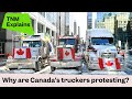 Why are Canada's truckers protesting?