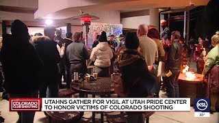 Utah Pride Center hosts vigil to honor Colorado Springs shooting victims