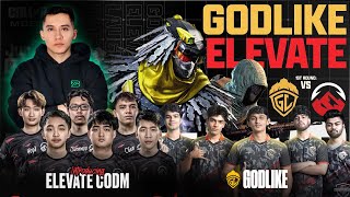 TOP 1 INDIA vs TOP 1 GARENA - GODLIKE vs ELEVATE - ASIA SHOWDOWN | COD MOBILE