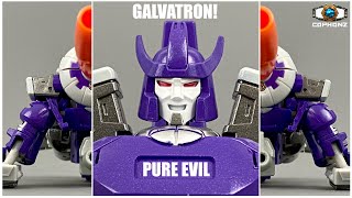 ~Smart transformations~ Mini Newage Masterpiece Galvatron transformed + showcase!