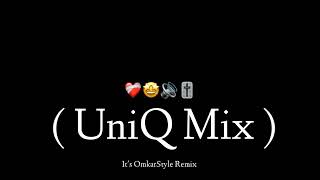 Turu Turu Chalu Nako ( UniQ Mix )  It's OmkarStyle Remix ll Marathi songs ll