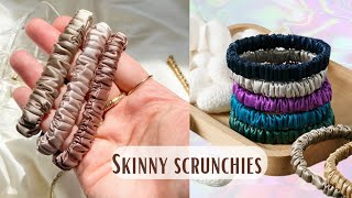 Easy Scrunchie to make at home ( less than 5mins to make )