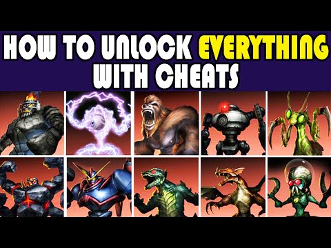 War of the Monsters – ALL CHEAT CODES – GUIDE How to unlock all characters, costumes and levels (PS2)