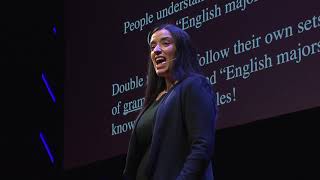 The Grammar of Double Negatives | Frances Blanchette | TEDxPSU