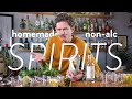 Make Non-alc Spirits At Home | Gin  Herbal Liqueur