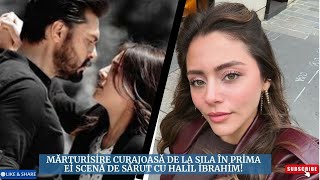 Brave confession from Sıla in her first kiss scene with Halil İbrahim!