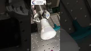 rotary laser marking on Ceramic