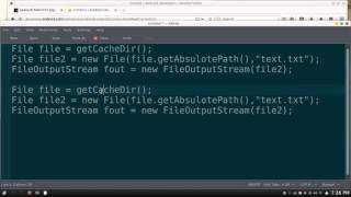 135 Android Studio Data Storage & Cache