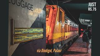 Madurai to Pollachi in Palakkad Express | பழனி வழியாக மதுரை - பொள்ளாச்சி | Train Journey