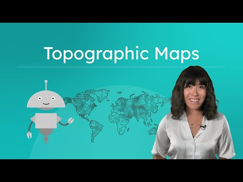 How are topographic maps different from other maps?