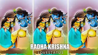 Radha Krishna Love Status ❤️ || Romentic Status 😍🥀 || Love 💕 || #pbcreation #status