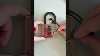 Einstein lock puzzle, can you open the lock?#puzzles  #IQ #iqtest