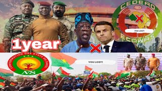 28\\01\\2025💢📢Taron Bikin Cika Shekara[1]Na A.E.S🇳🇪🇧🇫🇲🇱Da Ficewa Daka Ecowas🇳🇬❌️🇫🇷❌️🇺🇸❌️Anyita ta kare