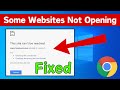 How To Fix Some Websites Not Opening In Any Browser Issue Windows 10/11 (Simple & Quick Way)