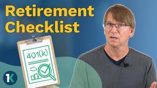 Building Your Retirement Checklist: Do This Every Year