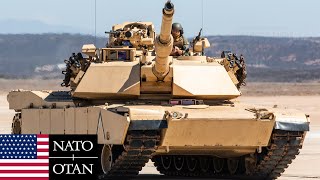 US and NATO M1 Abrams Tank Arrives in Poland and Conducts Live Fire Demonstration Near Ukraine