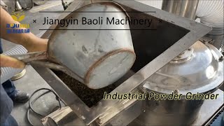 Tea Leaves Industrial Powder Grinder Machine 150Kg/H 300 Mesh 6000rpm