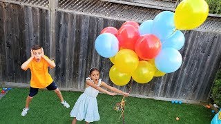 Heidi Pretend Play Fun Playtime with Color Balloons