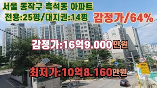 *매각완료('23.11/23):75%(입찰:21명) / 서울 동작구 흑석동 중앙대학교 서울캠ㅅ스 남동측 인근 흑석한강센트레빌2차 제107동 제1803호/npl경매,  npl경매tv