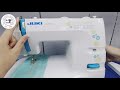 Tutorial 3: Juki HZL-355Z / HZL-357Z Start Sewing & form stitches, adjusting stitch length & width