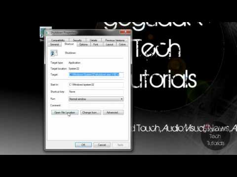 How to Make a Shutdown Icon on Your Desktop (Windows) How to Make a Shutdown Icon on Your Desktop (Windows)