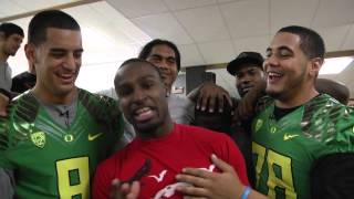 Bowling With Heisman Marcus Mariota and the Ducks