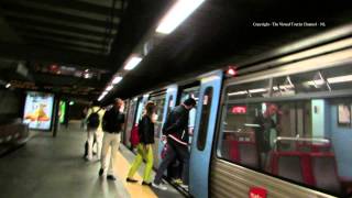 Walk around the Lisbon Metro Stations in Portugal  04