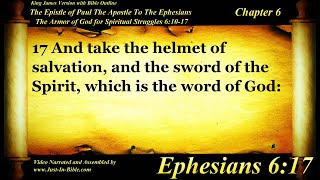 Ephesians Chapter 6 - Bible Book #49 - The Holy Bible KJV Read Along Audio/Video/Text