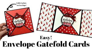 EASY Envelope Gatefold Cards