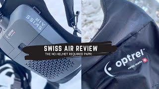 Optrel Swiss Air Review - NO HELMET REQUIRED PAPR! 99.8% filtration & rechargeable mask system.