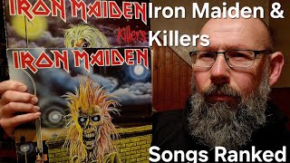 Iron Maiden & Killers. Songs Ranked. RIP Paul Di'Anno