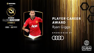 Ryan Giggs - Player Career Award - 11th Globe Soccer Awards