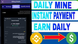 Instant Payment Telegram Bot | Earn Daily | New Instant Payment Crypto loot | Usdt Mining Site 2025