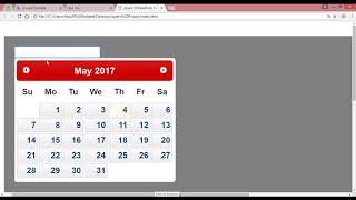 jquery datepicker tutorial (video-38)