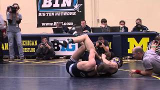 Penn State at Michigan - Wrestling Highlights