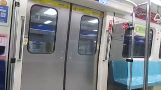 台北捷運321型改裝車往亞東醫院行駛南港展覽館到南港