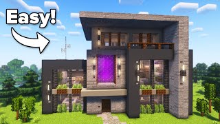 Minecraft: Ultimate Modern House | Tutorial🏠