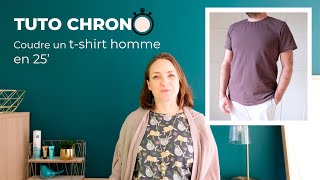 Comment coudre un t-shirt pour homme en 25 ' - Tuto chrono