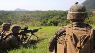 Blue Chromite 17 - Marines & Sailors Conduct Live-Fire Assault