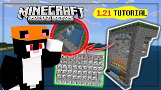 Hướng Dẫn Xây MÁY FARM SẮT Trong Minecraft Bedrock 1.21