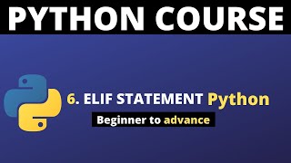 Python Crash Course Part 6 - Python Conditionals if else if Example