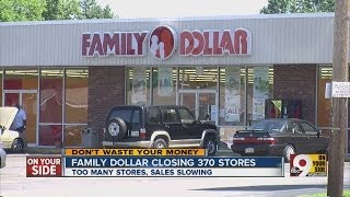 Family Dollar closing 37 stores