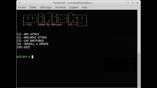 wifisky - Python script for pentesting wireless networks