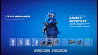 🎮 PS5 Fortnite Cobalt Bundle \u0026 Band Pack Unveiled | Claiming Rewards Tutorial