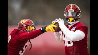 Washington Commanders Thursday Practice Prep for NFC Championship Game