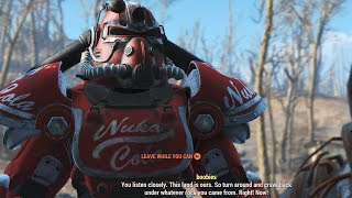 "I'm literally a Raider in Power Armour..."