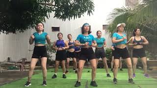 Bà hạnh vlog nhóm AEROBIC mổi ngày