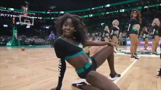 NBA Boston Celtics Dancers - "7 Rings" Ariana Grande Michelle Vaughn Bailey  Choreography