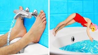 LONG LEGS VS SHORT LEGS PROBLEMS || Tall vs Short Relatable Moments and Funny Situations by 123 GO!