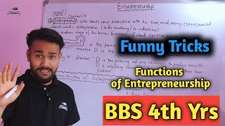 Functions of Entrepreneurship || Part 2 || BBS 4th year || By Nabin Sir